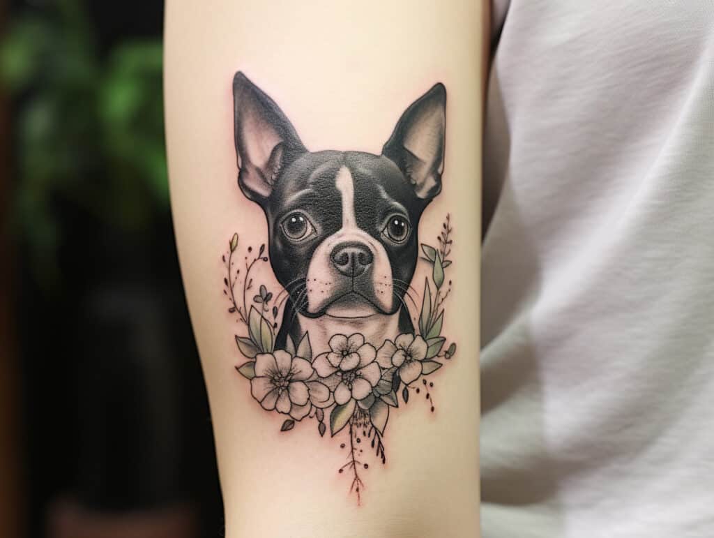 Boston Terrier Tattoo