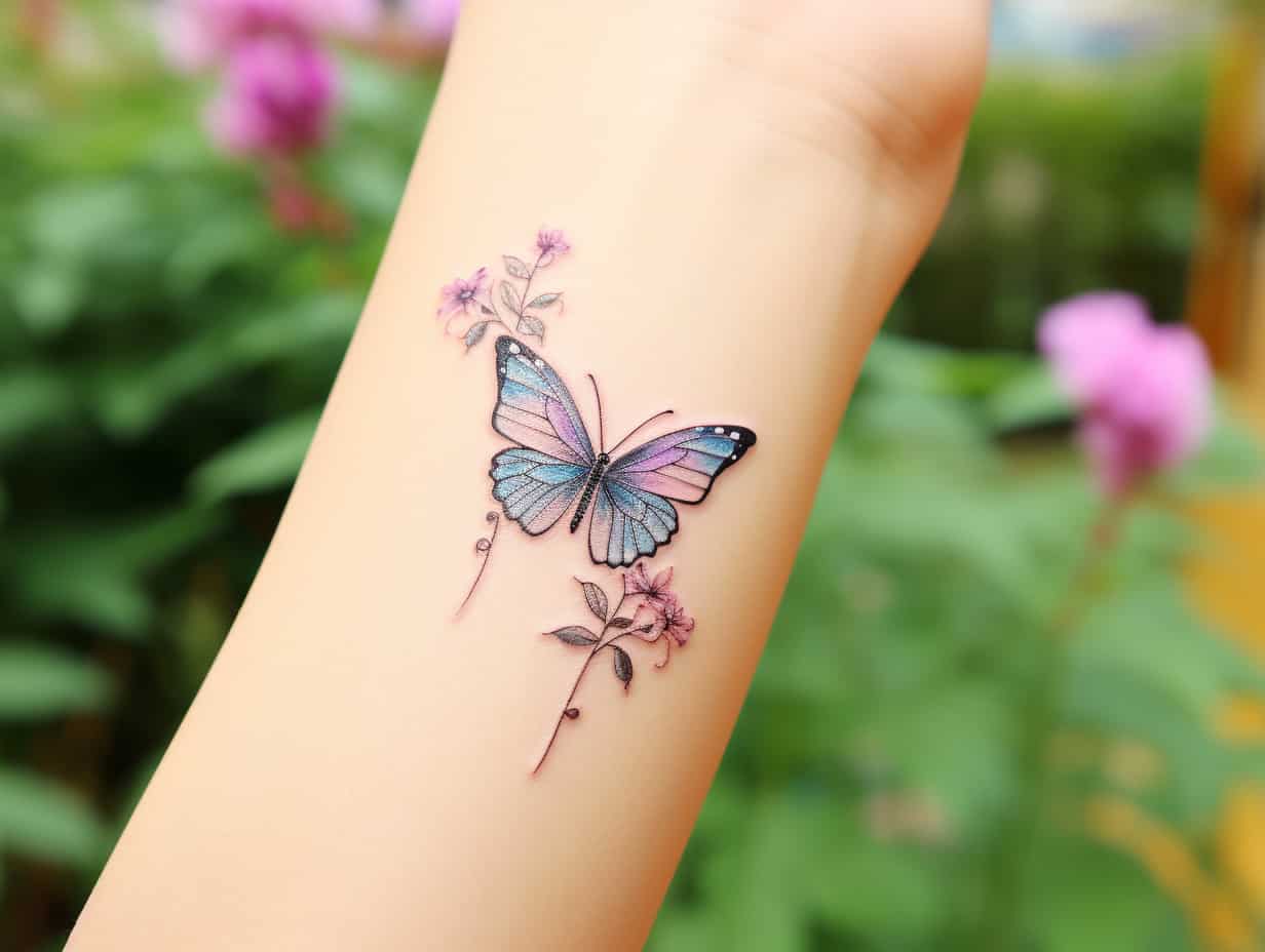 Butterfly Tattoo Meaning and Symbolism (Faith+Freedom)