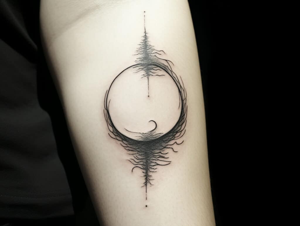 circle of life tattoo