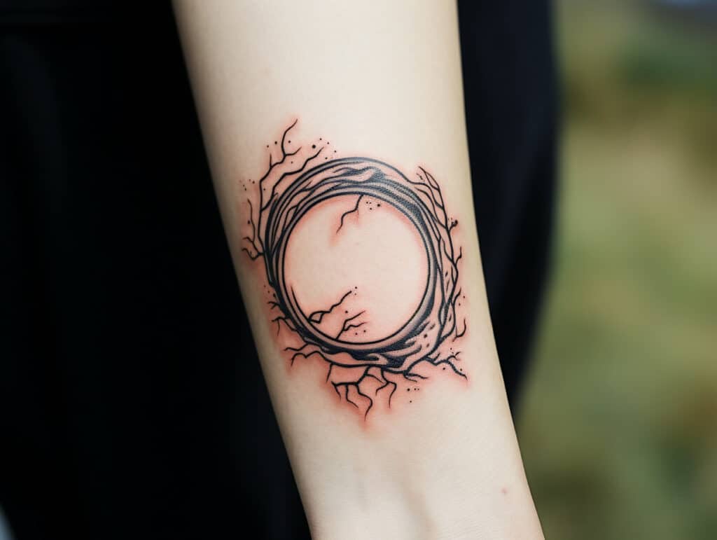 circle of life tattoo