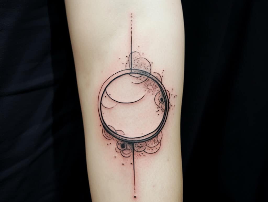 circle of life tattoo