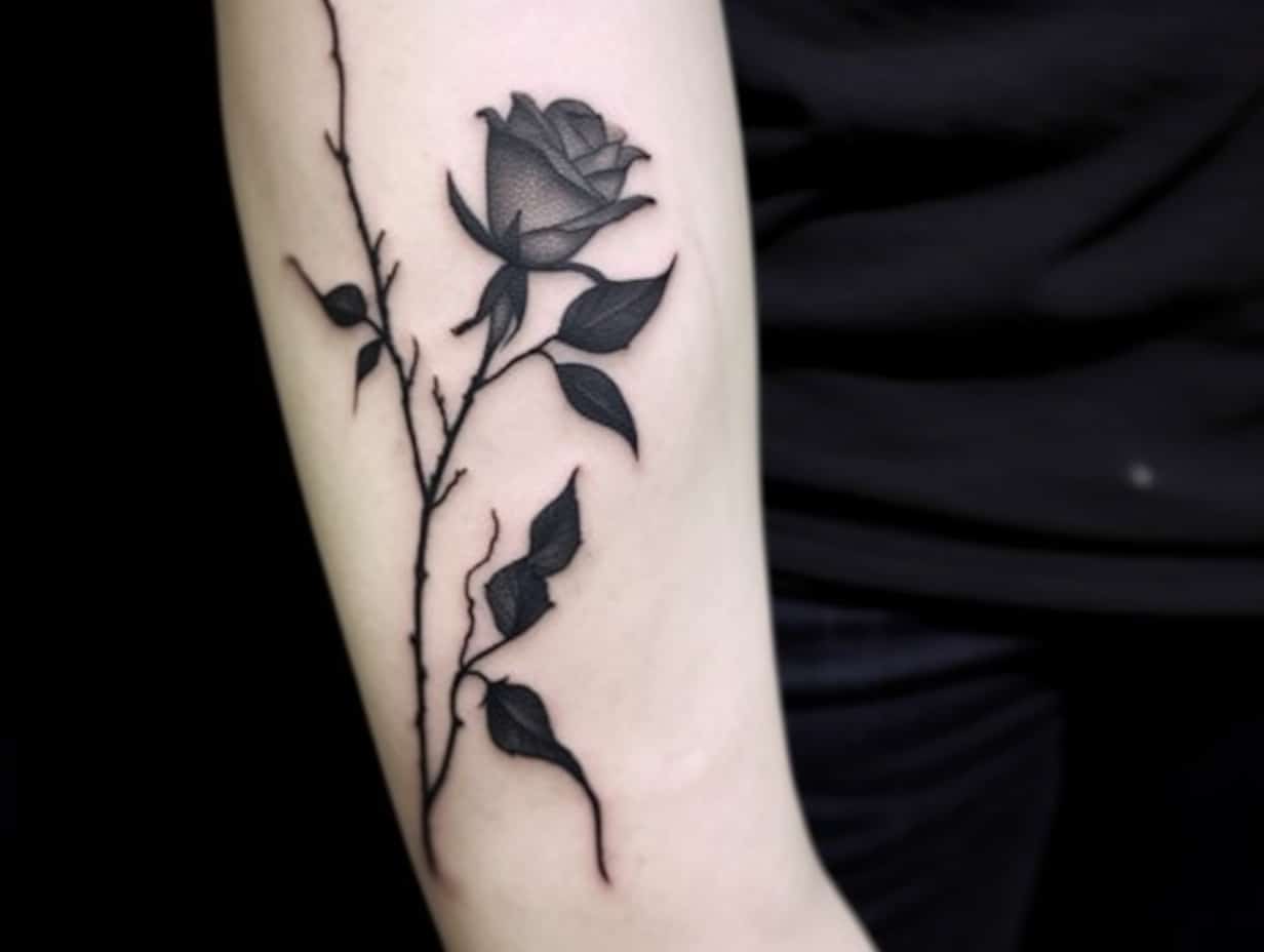 Dead Rose Tattoo Meaning Exploring the Symbolism of a Timeless Ink Art