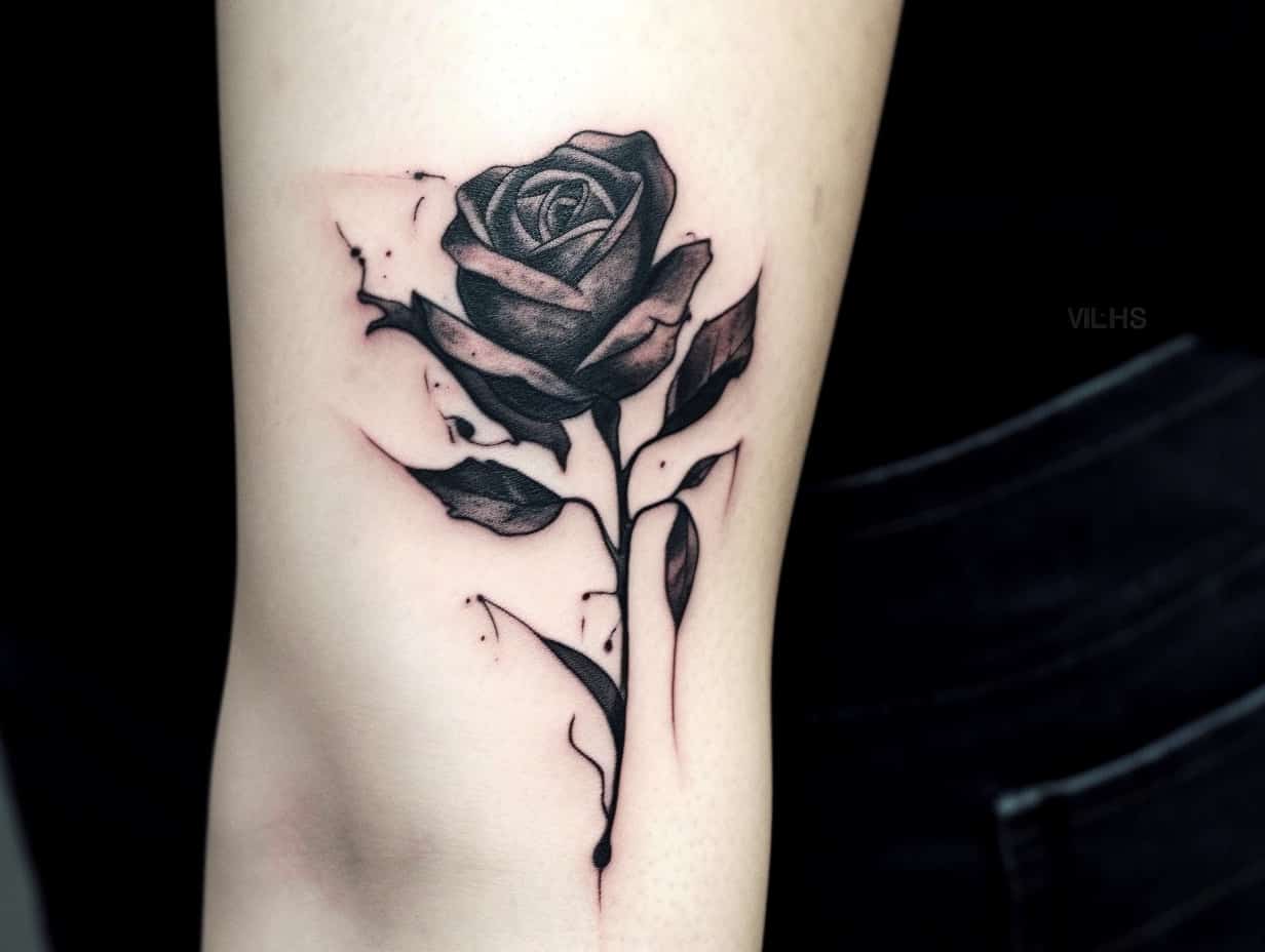 Dead Rose Tattoo Meaning Exploring the Symbolism of a Timeless Ink Art