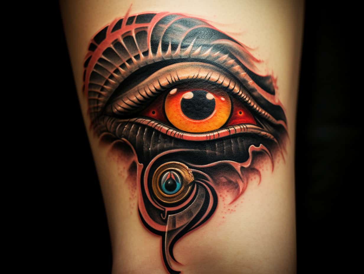 The Radiant Symbolism: Diving into the Eye of Ra Tattoo Meaning