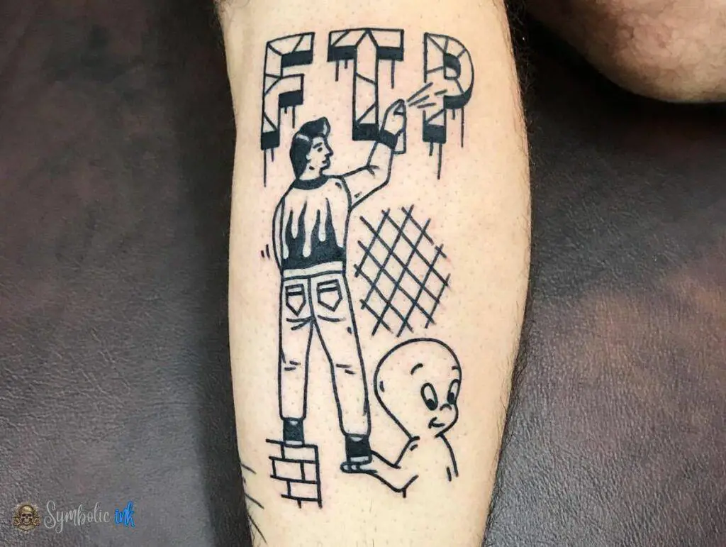 ftp tattoo text