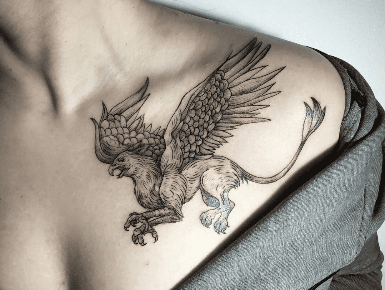 Exploring The Mystique Griffin Tattoo Meaning Designs Exploring The Mystique Griffin Tattoo Meaning Designs