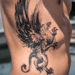 Exploring the Mystique: Griffin Tattoo Meaning + Designs