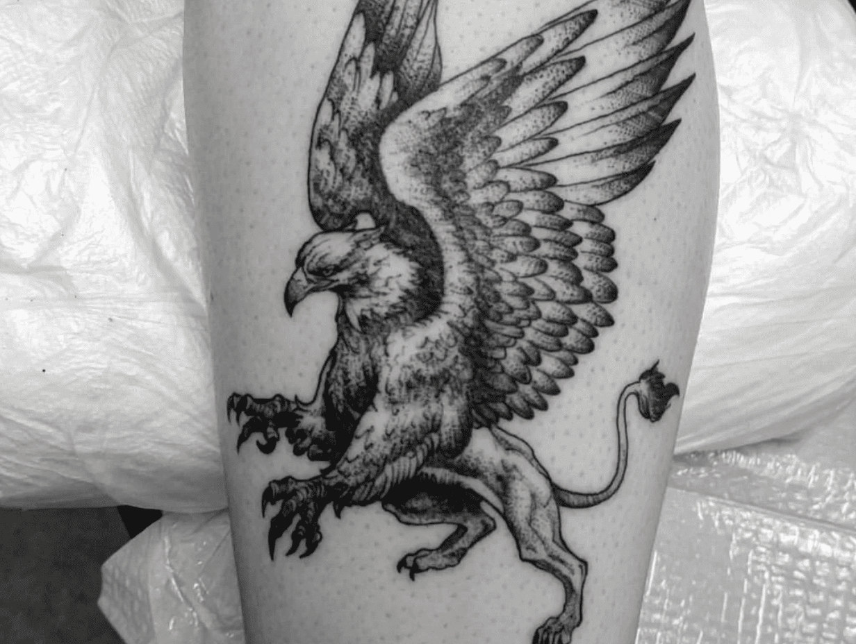 Exploring the Mystique: Griffin Tattoo Meaning + Designs