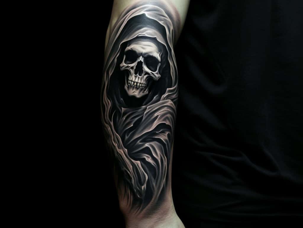 grim reaper tattoo meaning