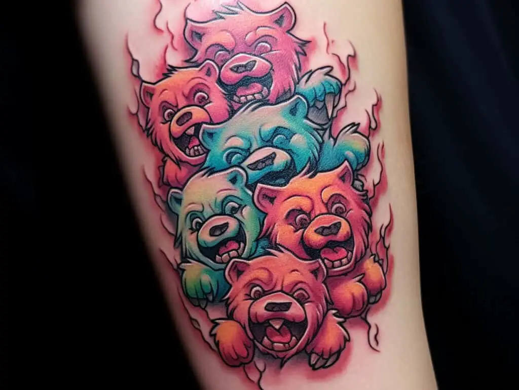 gummy bear tattoo meaning