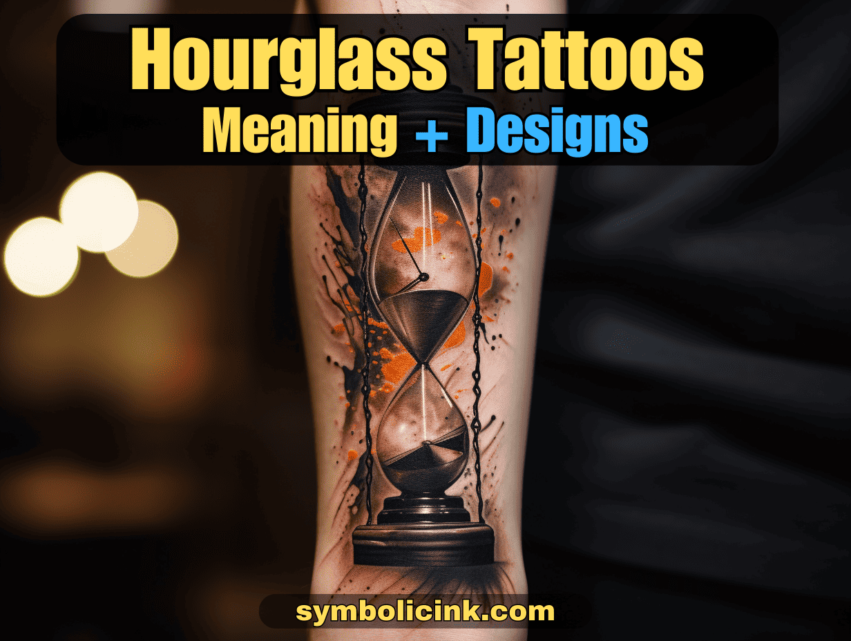 Timeless Beauty Discover the Profound Meanings Behind Hourglass Tattoos