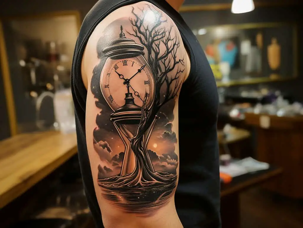 60 Hourglass Tattoo Ideas  Art and Design