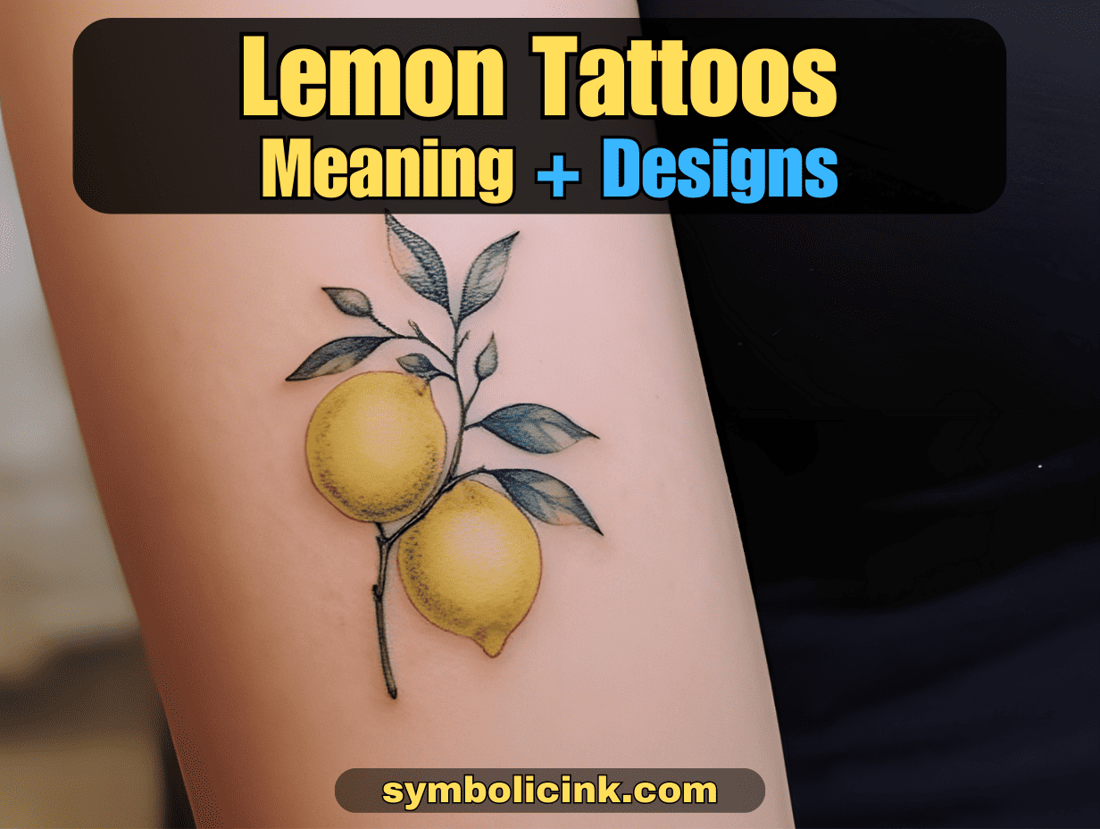 Lemon Tattoo Meaning An Exploration of Symbolism and Designs