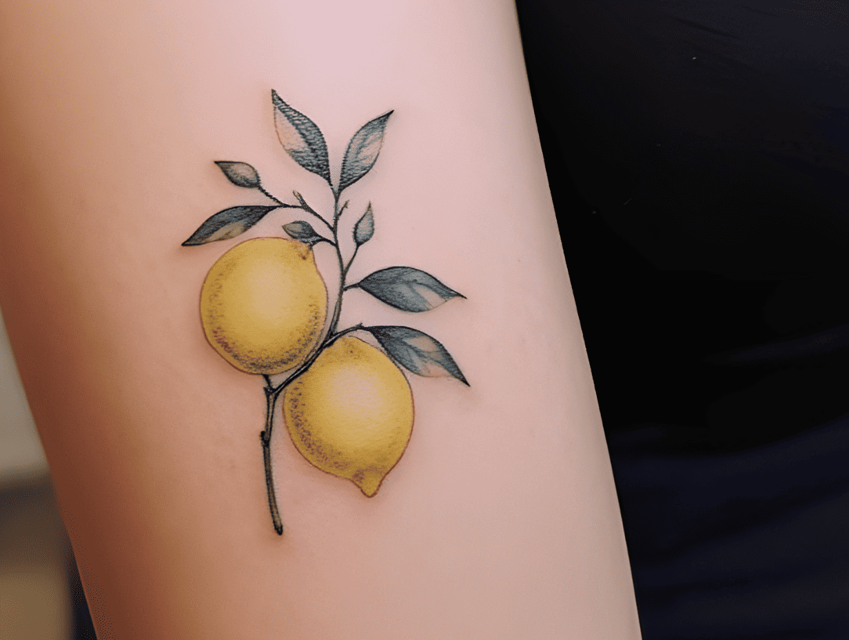 Lemon Tattoo Meaning: An Exploration of Symbolism and Designs