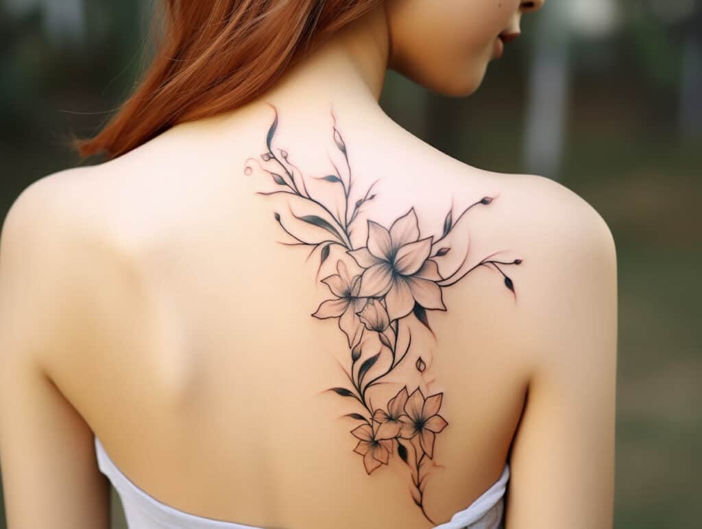 lily tattoo shoulder meaning