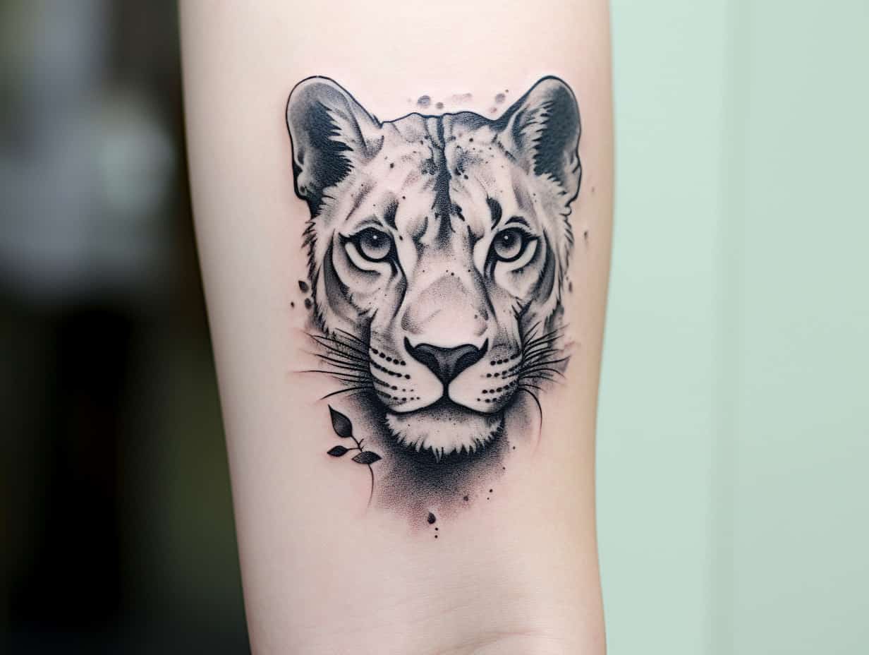 Lioness Tattoo Meaning Embracing Sisterhood, Power, and Strength