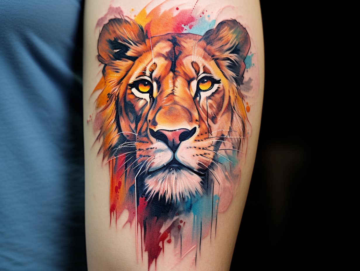 Lioness Tattoo Meaning: Embracing Sisterhood, Power, and Strength