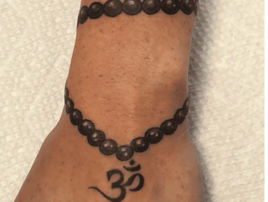 mala bead tattoo