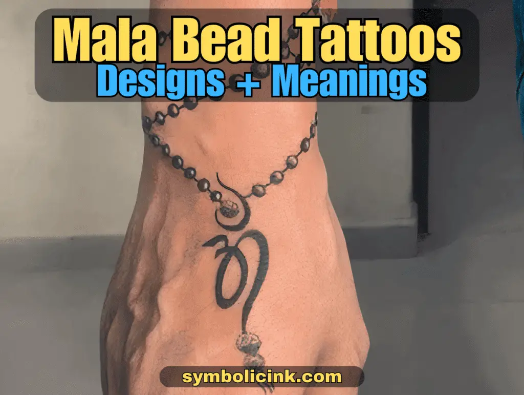 mala bead tattoo