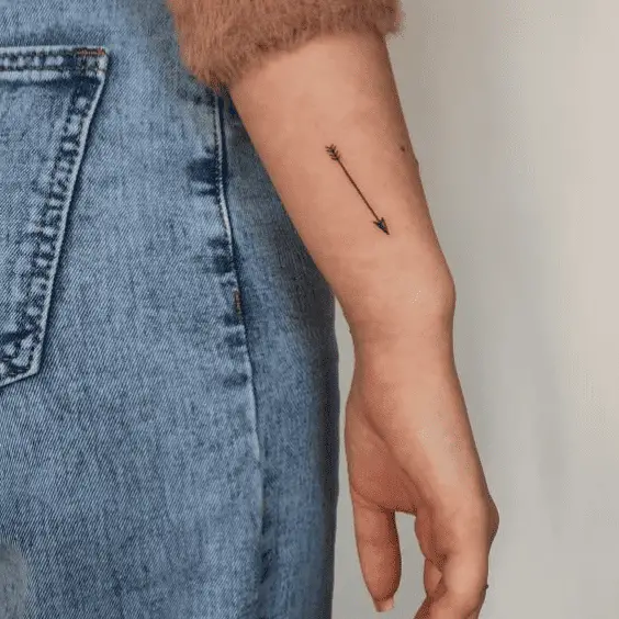 Minimalist Arrow Tattoo