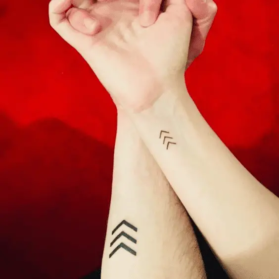 Minimalist Symbol Tattoo