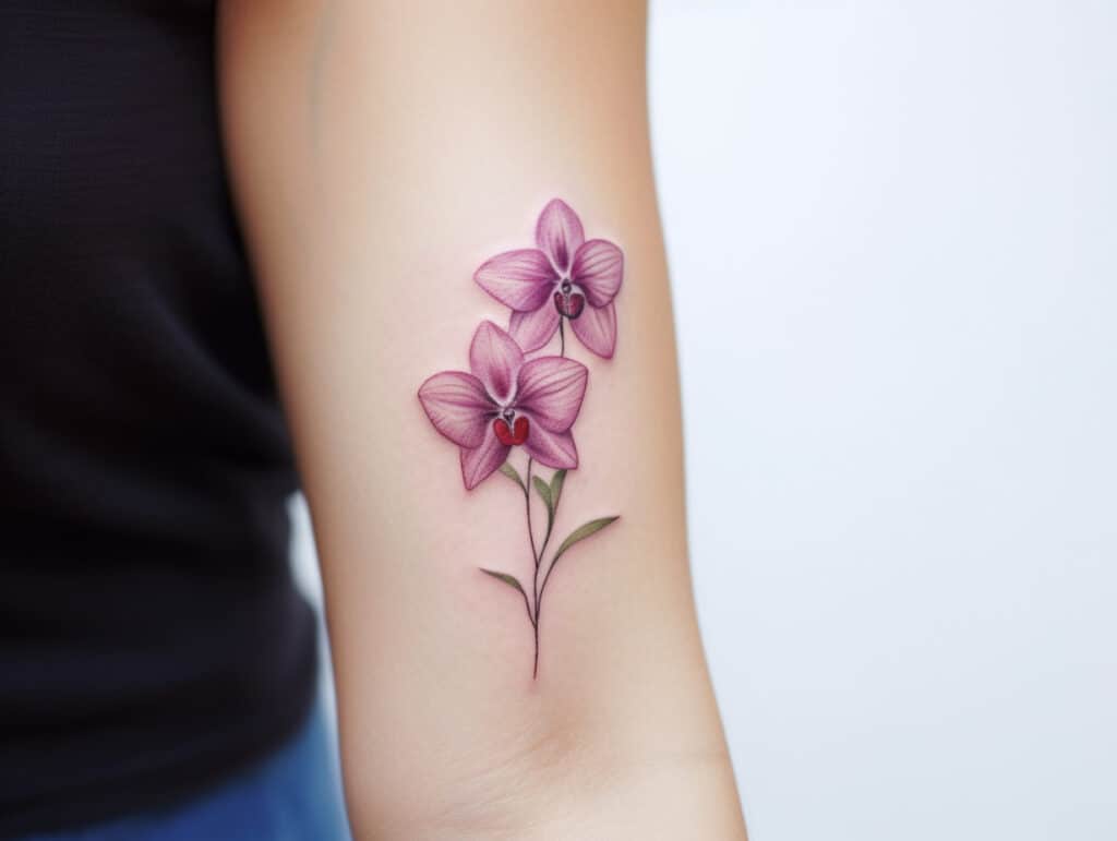 orchid tattoo meaning