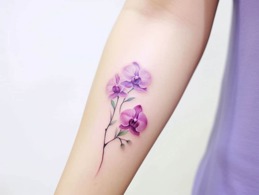 orchid tattoo meaning