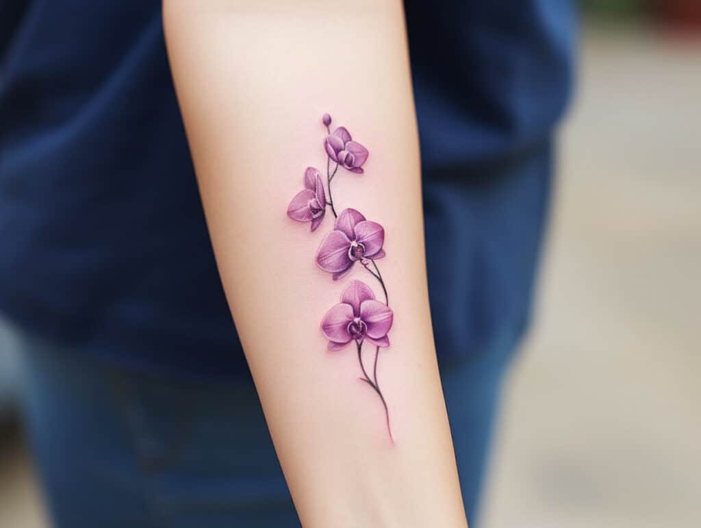 orchid tattoo meaning