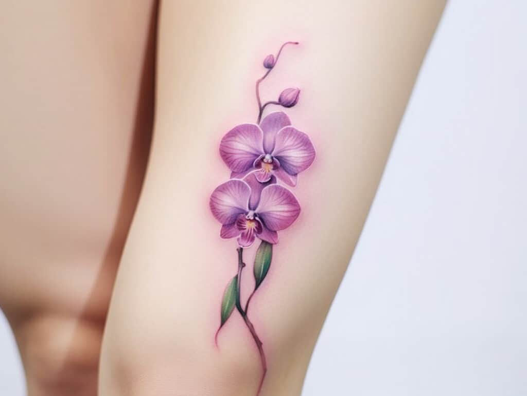 orchid tattoo meaning