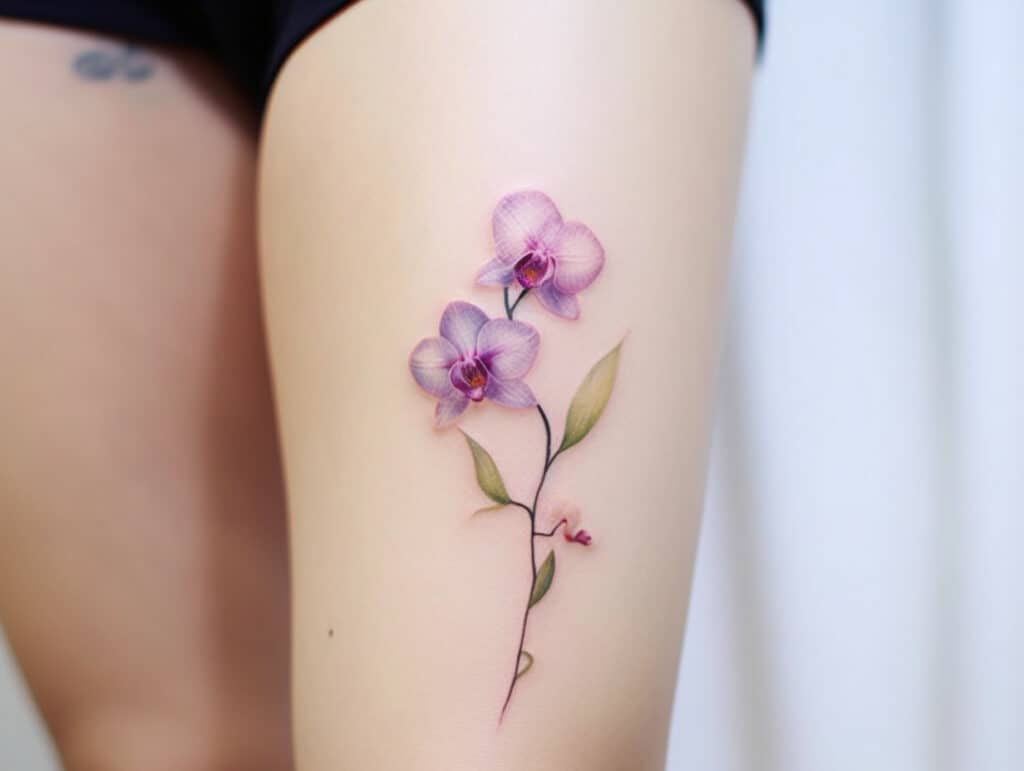 orchid tattoo meaning