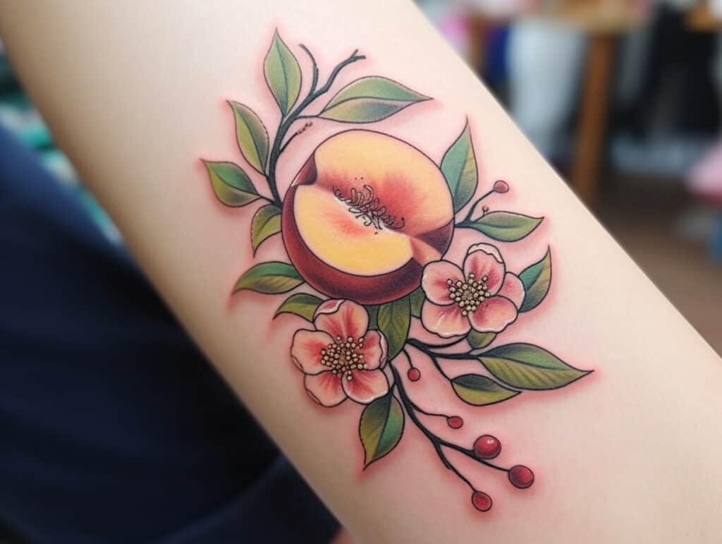 Exploring the Multifaceted Peach Tattoo Meaning