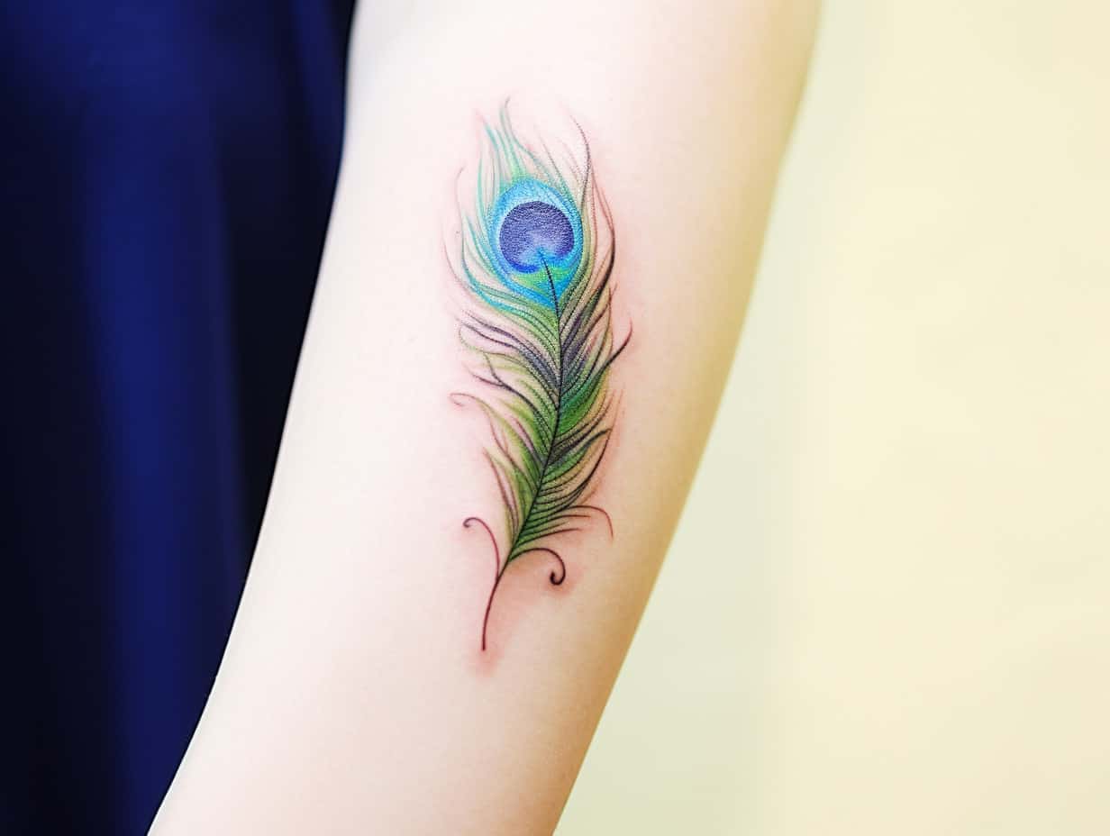 Peacock Feather Tattoo Meaning: Unveiling the Symbolic Splendor