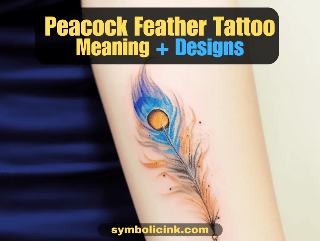 peacock feather tattoo meaning