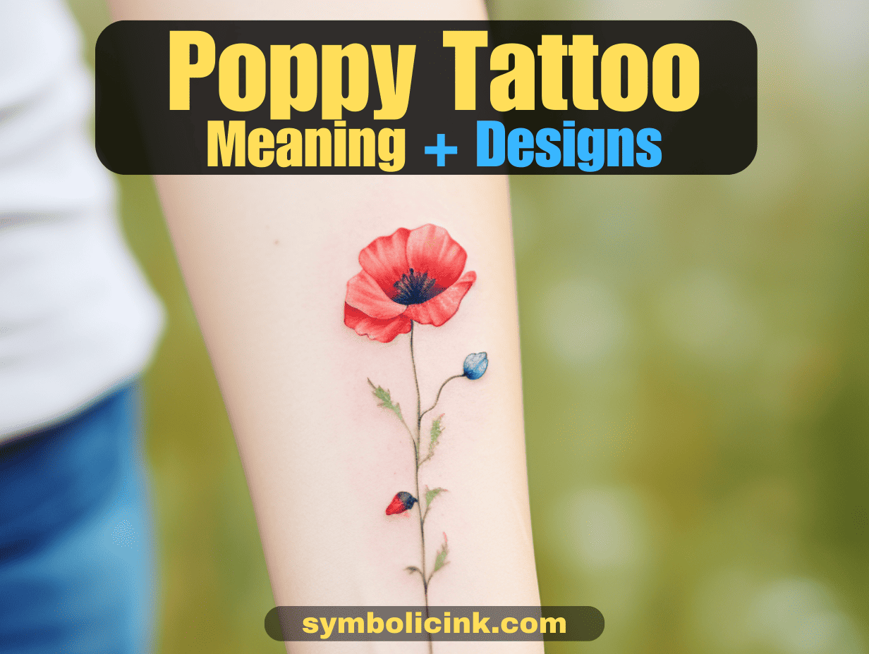 Diving Deep into the Intriguing World of Poppy Tattoo Meanings