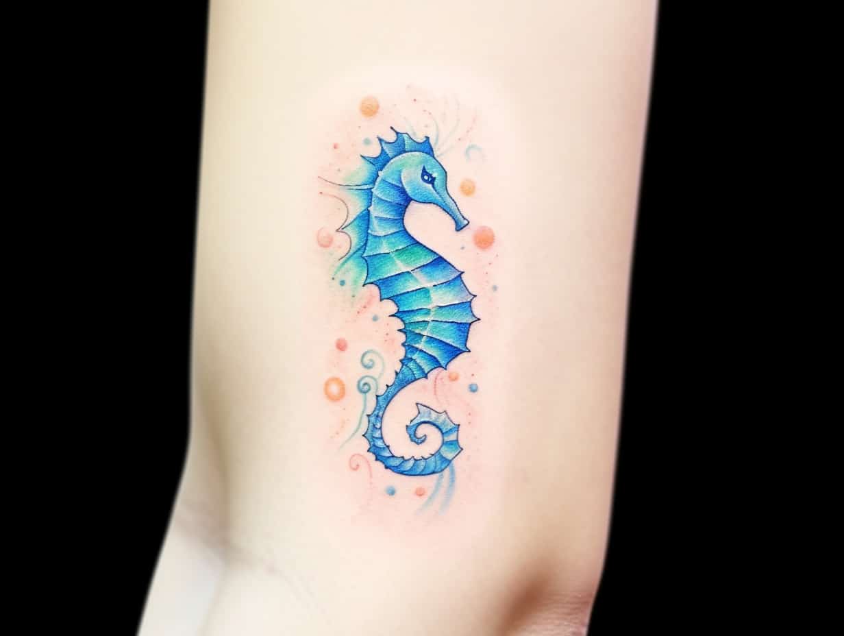 seahorse tattoo meaning