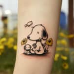 Analyzing the Joyful Meaning of Snoopy Tattoos + Designs