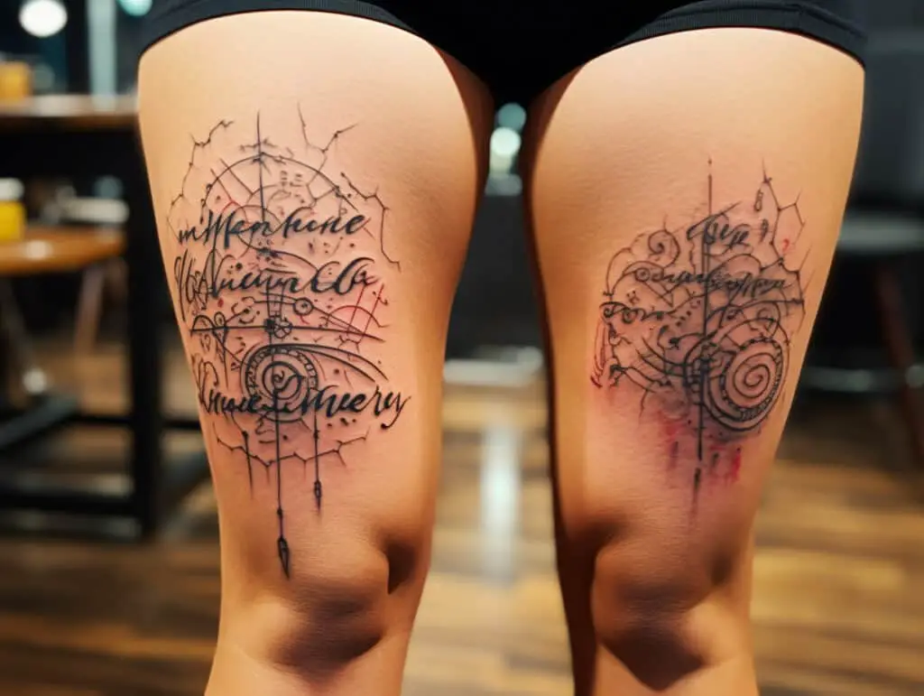 122 Most Desired Above The Knee Tattoos To Look Into Today