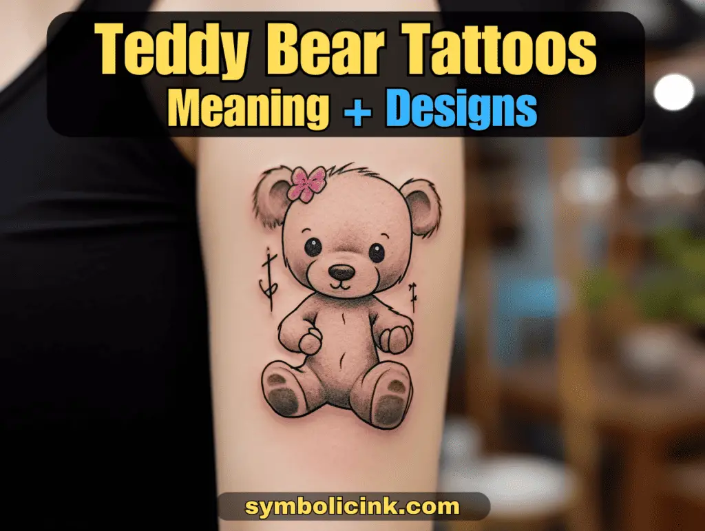 teddy bear tattoo meaning