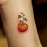 Tomato Tattoo Meaning: A Flavorful Exploration + Designs