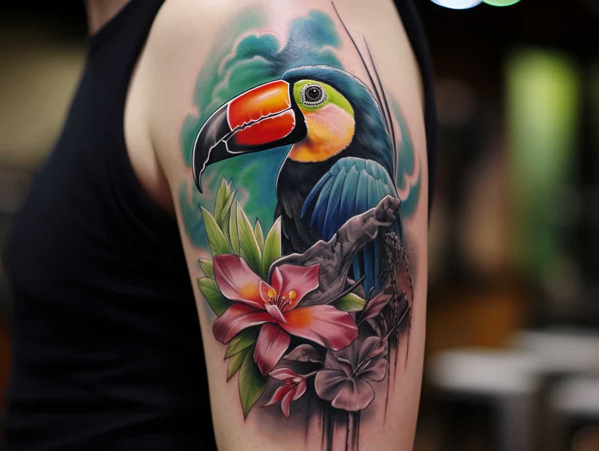 Toucan Tattoo Meaning: A Colorful Symbol of Freedom + Designs