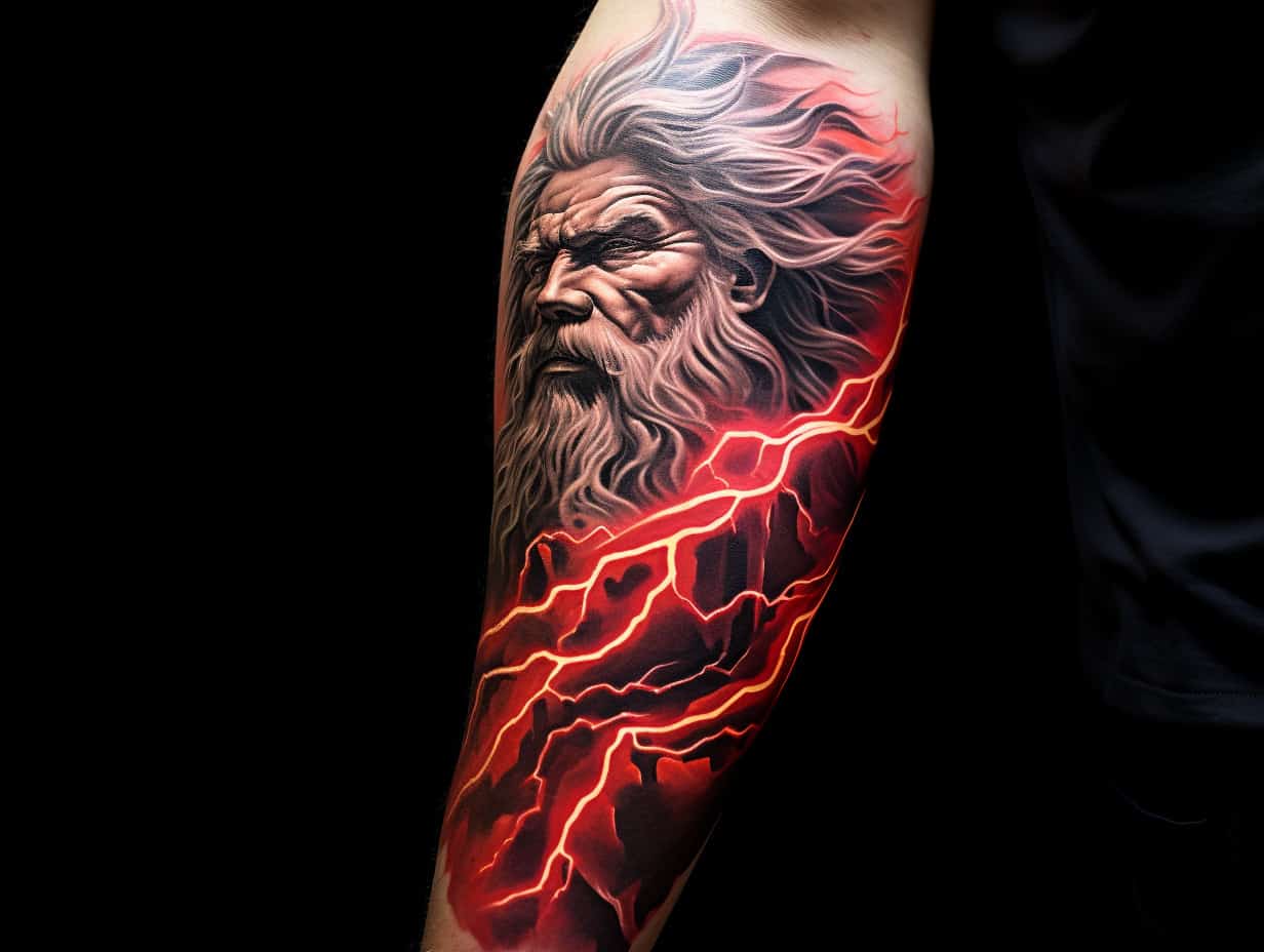 Unmasking the Mythical: Zeus Tattoos and Their Powerful Meaning